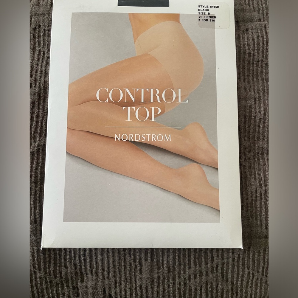 Control Top Pantyhose Black  - Nordstrom